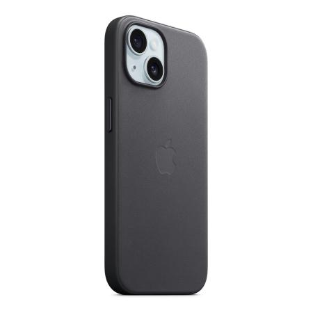 Чехол FineWoven Case для Apple iPhone 15 с MagSafe Black, черный Чехол FineWoven Case для Apple iPhone 15 с MagSafe Black, черный