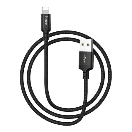 Кабель hoco. Times Speed Charging Cable разъем USB – Lightning, 1 м (X14) Черный Кабель hoco. Times Speed Charging Cable разъем USB – Lightning, 1 м (X14) Черный