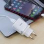 Сетевое зарядное устройство hoco. Smart QC3.0 Charger USB 18 Вт (C12Q) Белый Сетевое зарядное устройство hoco. Smart QC3.0 Charger USB 18 Вт (C12Q) Белый