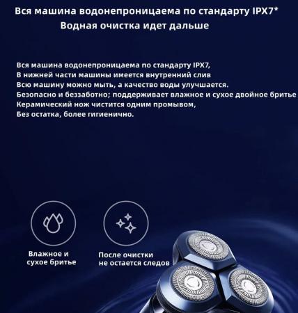Электробритва Xiaomi Mijia Electric Shaver S700 Черный Электробритва Xiaomi Mijia Electric Shaver S700 Черный