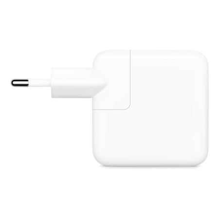 Сетевое зарядное устройство Dual USB-C Port Power Adapter 35 Вт (A2676) Белый Сетевое зарядное устройство Dual USB-C Port Power Adapter 35 Вт (A2676) Белый