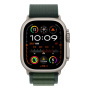 Apple Watch Ultra 2 (2024), 49 мм корпус из титана цвета «Natural», ремешок Alpine Loop размера M цвета «Dark Green» Apple Watch Ultra 2 (2024), 49 мм корпус из титана цвета «Natural», ремешок Alpine Loop размера M цвета «Dark Green»