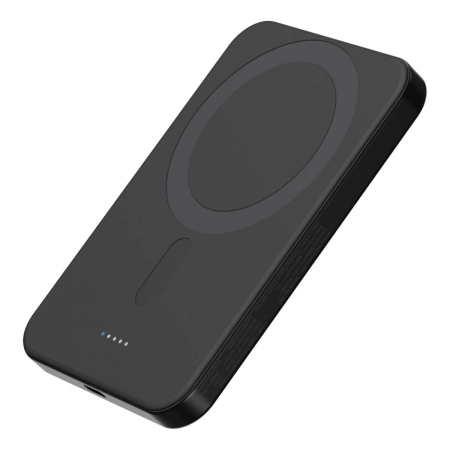 Внешний аккумулятор Pitaka Aramid Fiber Magnetic Power Bank black на 5000mAh, чёрный Внешний аккумулятор Pitaka Aramid Fiber Magnetic Power Bank black на 5000mAh, чёрный