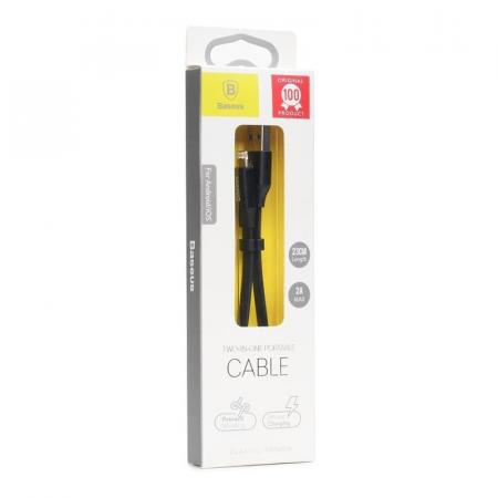 USB кабель Baseus Nimble iP Portable разъем Lightning, 23 см (CALMBJ-B01) Черный USB кабель Baseus Nimble iP Portable разъем Lightning, 23 см (CALMBJ-B01) Черный