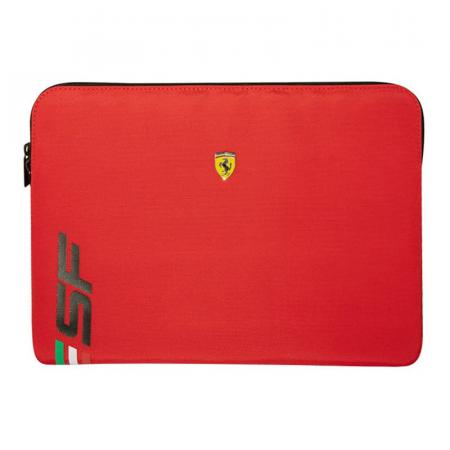Чехол-папка для ноутбука 13"/14" Ferrari Protective Notebook Sleeve PU SF Logo (FECS14PSFR) Красный