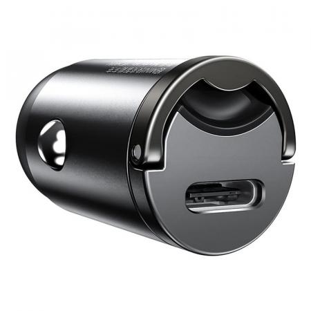 АЗУ Baseus 2 USB Fast Charger 30W Type-C Port Tiny Star Mini PPS (VCHX-B0G) Черный АЗУ Baseus 2 USB Fast Charger 30W Type-C Port Tiny Star Mini PPS (VCHX-B0G) Черный