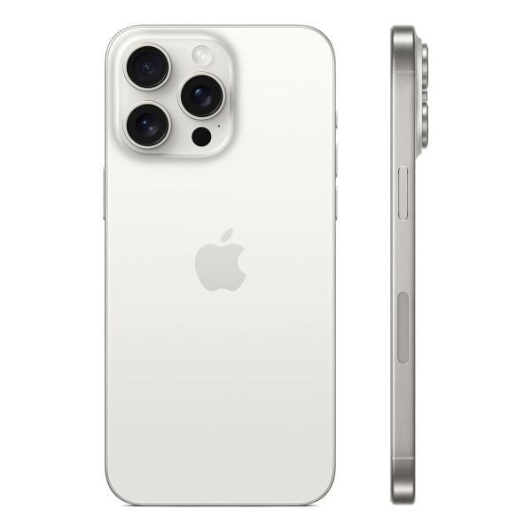 Apple iPhone 15 Pro Max 1Tb Dual SIM White Titanium, белый титан Apple iPhone 15 Pro Max 1Tb Dual SIM White Titanium, белый титан