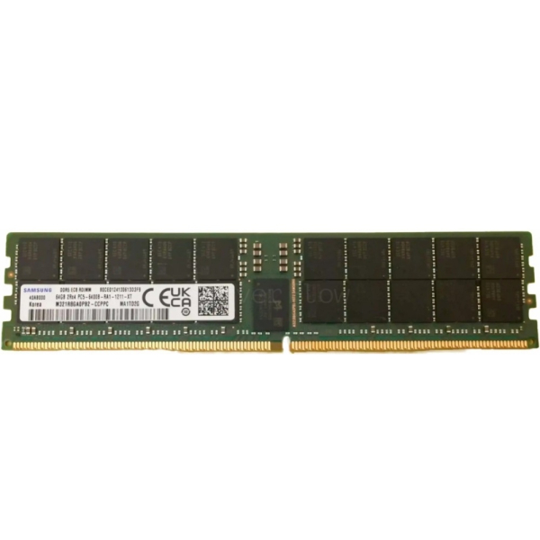 Оперативная память Samsung M321R8GA0PB2 CCP DDR5 64GB 6400MHz CL RDIMM 2x ECC Registered