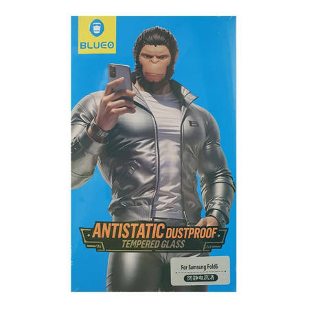 Защитное стекло для Galaxy Z Fold6, BlueO Silk Full cover Anti-Static (с рамкой, антистатик) Черный Защитное стекло для Galaxy Z Fold6, BlueO Silk Full cover Anti-Static (с рамкой, антистатик) Черный
