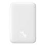Внешний аккумулятор Baseus Magnetic Mini Wireless Fast Charge power bank с поддержкой беспроводной зарядки 6000mAh 20 Вт (PPCXM06A) Белый Внешний аккумулятор Baseus Magnetic Mini Wireless Fast Charge power bank с поддержкой беспроводной зарядки 6000mAh 20 Вт (PPCXM06A) Белый