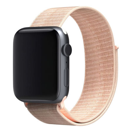 Ремешок для Apple Watch 42/44 мм "Нейлон" Бежево-розовый Ремешок для Apple Watch 42/44 мм "Нейлон" Бежево-розовый