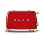 Тостер на 2 ломтика SMEG 50s style (TSF01RDEU) Красный Тостер на 2 ломтика SMEG 50s style (TSF01RDEU) Красный