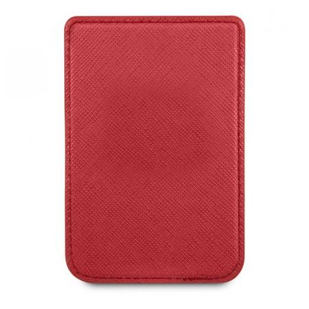 Магнитный бумажник Guess Wallet Cardslot MagSafe Saffiano Script logo (GUWMSSASLRE) Красный Магнитный бумажник Guess Wallet Cardslot MagSafe Saffiano Script logo (GUWMSSASLRE) Красный