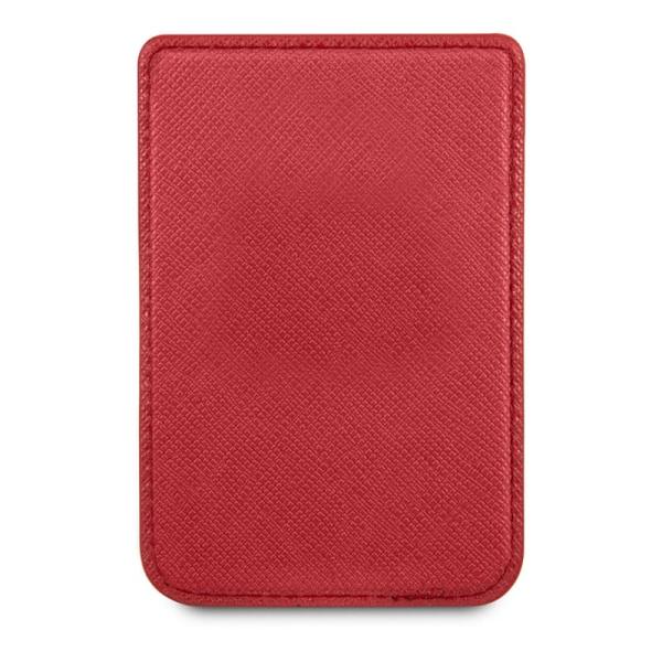 Магнитный бумажник Guess Wallet Cardslot MagSafe Saffiano Script logo (GUWMSSASLRE) Красный