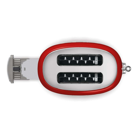 Тостер на 2 ломтика SMEG 50s style (TSF01RDEU) Красный Тостер на 2 ломтика SMEG 50s style (TSF01RDEU) Красный