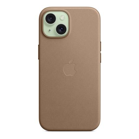 Чехол FineWoven Case для Apple iPhone 15 с MagSafe Taupe, бежевый Чехол FineWoven Case для Apple iPhone 15 с MagSafe Taupe, бежевый
