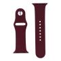 Силиконовый ремешок для Apple Watch 42/44/45 мм Marsala Силиконовый ремешок для Apple Watch 42/44/45 мм Marsala