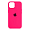 Чехол Silicone Case для Apple iPhone 14 Ярко-розовый
