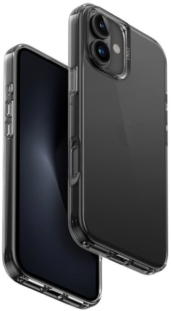 Чехол для iPhone 16 UNIQ Air Fender, Smoke Grey Чехол для iPhone 16 UNIQ Air Fender, Smoke Grey