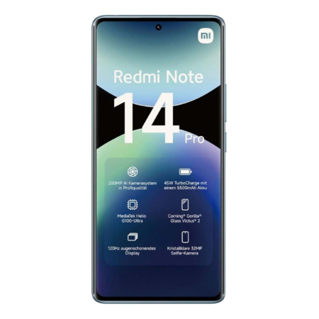Xiaomi Redmi Note 14 Pro 8/128Gb Ocean Blue, голубой Xiaomi Redmi Note 14 Pro 8/128Gb Ocean Blue, голубой