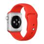 Силиконовый ремешок для Apple Watch 42/44 мм Red, красный Силиконовый ремешок для Apple Watch 42/44 мм Red, красный