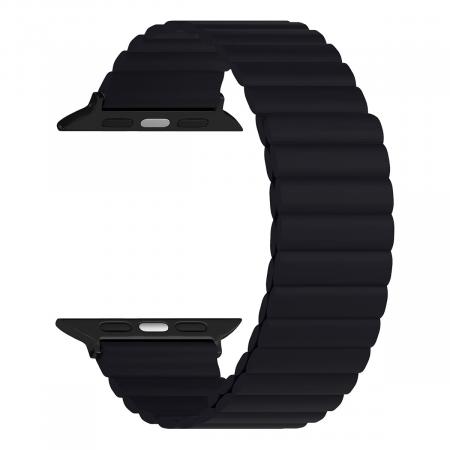 Ремешок для Apple Watch mutural watch band 38/40/41 мм Midnight, черный Ремешок для Apple Watch mutural watch band 38/40/41 мм Midnight, черный
