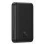 Внешний аккумулятор Baseus Magnetic Mini Wireless Fast Charge power bank с поддержкой беспроводной зарядки 10000mAh 20W Черный Внешний аккумулятор Baseus Magnetic Mini Wireless Fast Charge power bank с поддержкой беспроводной зарядки 10000mAh 20W Черный