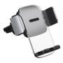 Автомобильный держатель Baseus Easy Control Clamp Car Mount Holder (Standard) For Air Outlets Silver (SUYK000112) Серебристый Автомобильный держатель Baseus Easy Control Clamp Car Mount Holder (Standard) For Air Outlets Silver (SUYK000112) Серебристый