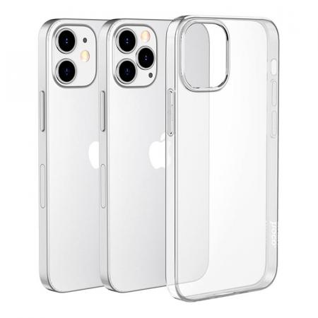 Чехол hoco. Силиконовый ультратонкий для Apple iPhone 12/12 Pro White, белый Чехол hoco. Силиконовый ультратонкий для Apple iPhone 12/12 Pro White, белый