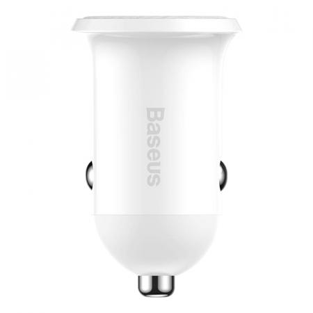 Автомобильное зарядное устройство Baseus car charger Grain Pro Dual USB 4.8A (CCALLP-02) Белый Автомобильное зарядное устройство Baseus car charger Grain Pro Dual USB 4.8A (CCALLP-02) Белый