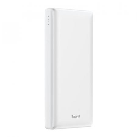 Внешний аккумулятор Baseus Fast charge 15W Mini JA 20000mAh (PPJAN-B02) Белый Внешний аккумулятор Baseus Fast charge 15W Mini JA 20000mAh (PPJAN-B02) Белый