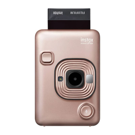 Фотоаппарат моментальной печати Fujifilm Instax Mini LiPlay Blush Gold, золотой Фотоаппарат моментальной печати Fujifilm Instax Mini LiPlay Blush Gold, золотой