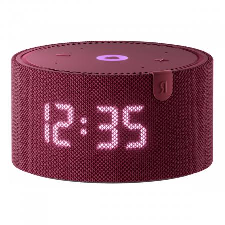 Умная колонка Яндекс Станция Мини (с часами) Красный гранат Умная колонка Яндекс Станция Мини (с часами) Красный гранат