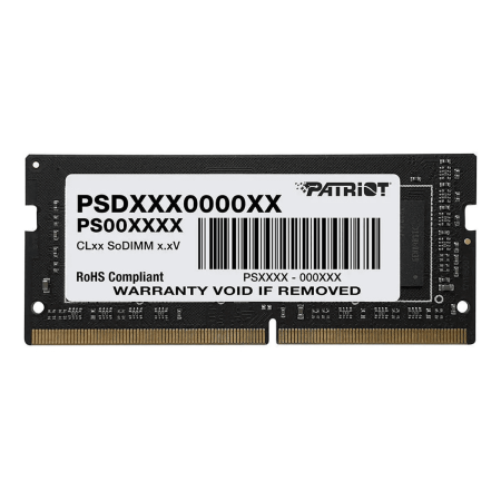 Оперативная память Patriot Signature (PSD416G32002S) DDR4 16GB 3200MHz SO-DIMM 1x16