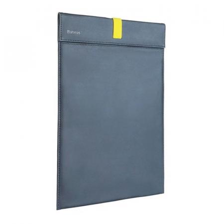 Сумка для ноутбука Baseus Let's go Traction ComputerLiner Bag 16" or less (LBQY- BGY) Серый/желтый Сумка для ноутбука Baseus Let's go Traction ComputerLiner Bag 16" or less (LBQY- BGY) Серый/желтый