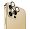 Стекло на камеру для iPhone 14 Pro/14 Pro Max UNIQ OPTIX Camera Lens protector Aluminium (IP6.1P-6.7PM-LENSGLD) Gold