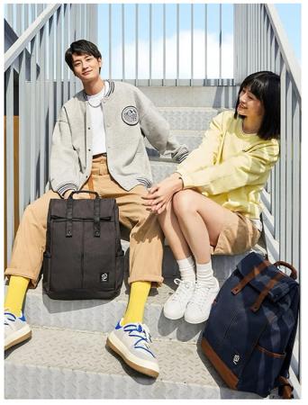 Рюкзак Xiaomi 90 Points Vibrant College NEW (90BBPLF1902U) Бежевый Рюкзак Xiaomi 90 Points Vibrant College NEW (90BBPLF1902U) Бежевый