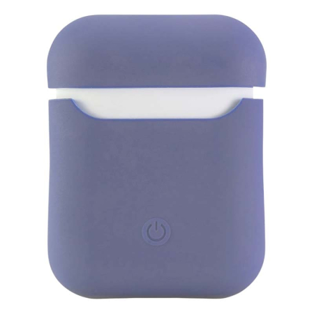 Чехол Case Protection для Apple AirPods 1/2 Pale Purple, бледно-фиолетовый Чехол Case Protection для Apple AirPods 1/2 Pale Purple, бледно-фиолетовый