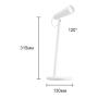 Аккумуляторная многофункциональная настольная лампа Xiaomi Mijia multifunctional Charging Table Lamp (MJTD05YL) Белый Аккумуляторная многофункциональная настольная лампа Xiaomi Mijia multifunctional Charging Table Lamp (MJTD05YL) Белый