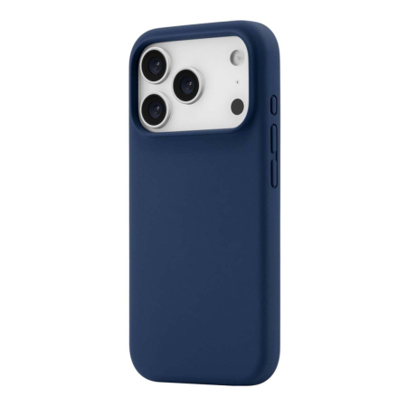 Чехол для Apple iPhone 17 Pro Max Silicone Case Blue, синий Чехол для Apple iPhone 17 Pro Max Silicone Case Blue, синий
