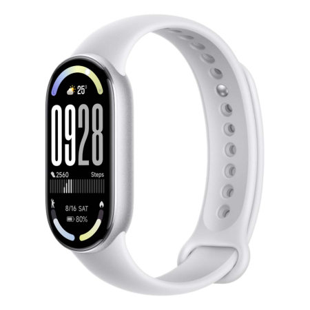 Фитнес браслет Xiaomi Smart Band 10 Glacier Silver Global, серебро Фитнес браслет Xiaomi Smart Band 10 Glacier Silver Global, серебро