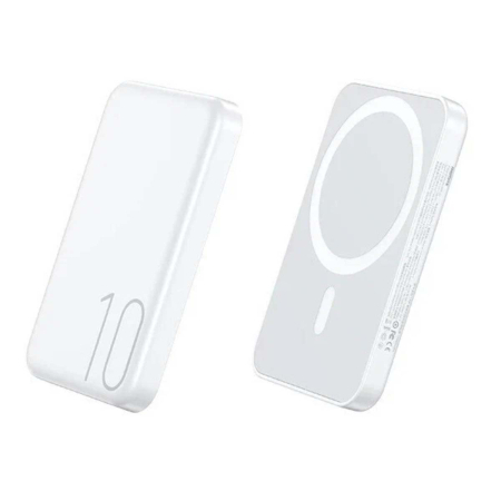 Внешний аккумулятор Battery Pack Magsafe 10000 mAh, белый Внешний аккумулятор Battery Pack Magsafe 10000 mAh, белый