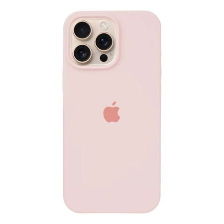 Чехол Silicone Case для Apple iPhone 16 Pro Light Pink, светло-розовый Чехол Silicone Case для Apple iPhone 16 Pro Light Pink, светло-розовый