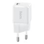 Скоростное зарядное устройство hoco. Starter Type-C 20W (N10) Белый