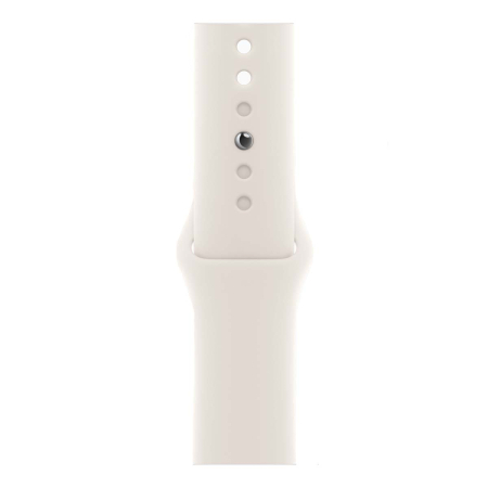 Apple Watch SE 3 (2025), 44 мм корпус из алюминия цвета «Starlight», ремешок Sport Band размера M/L цвета «Starlight» Apple Watch SE 3 (2025), 44 мм корпус из алюминия цвета «Starlight», ремешок Sport Band размера M/L цвета «Starlight»