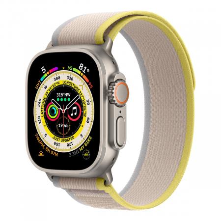 Ремешок для Apple Watch WiWU Trail Loop Watch Band 38/40/41 мм Желтый/Бежевый Ремешок для Apple Watch WiWU Trail Loop Watch Band 38/40/41 мм Желтый/Бежевый