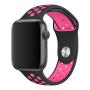 Ремешок Nike+ "Silicone Sport Band" Apple Watch 42/44 мм Черно-розовый Ремешок Nike+ "Silicone Sport Band" Apple Watch 42/44 мм Черно-розовый