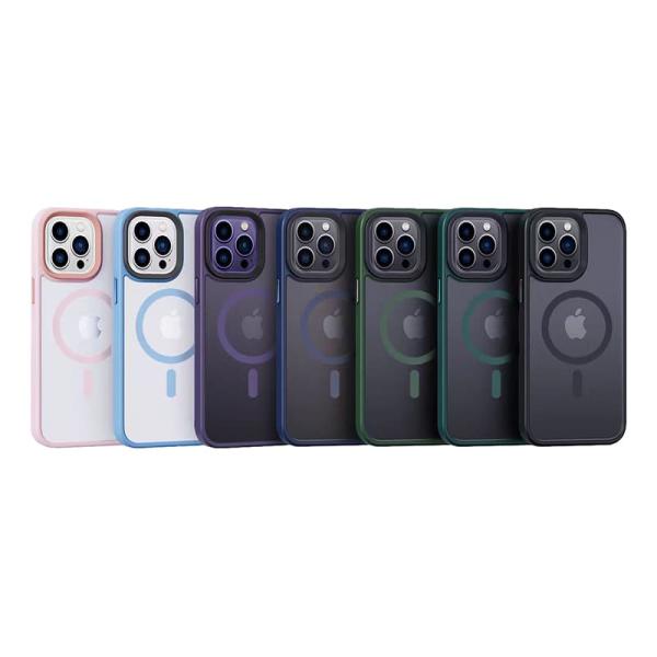 Чехол DFANS Design be different с Magsafe для Apple iPhone 14 Фиолетовый