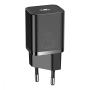 Сетевое зарядное устройство USB Type-C Baseus Super Si Quick Charger 1C 20 Вт EU (CCSUP-B01) Черный