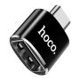 Адаптер hoco. USB - Type-C Converter (UA5) Черный Адаптер hoco. USB - Type-C Converter (UA5) Черный